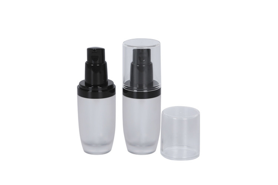 Cosmetic Pump Bottle Matte Glass Skin Care Liquid Packaging Hair Container
