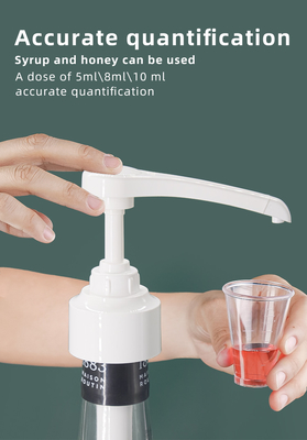 Coffee Mate Plastic universal Dispenser Pump With Extended Head 5ml 8ml 10ml