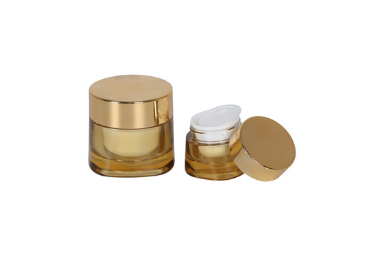 Gradient Color PETG 50ml 150ml 200ml Lotion Toner Bottle 15g 50g Cream Jar Cosmetic Skincare suit Set