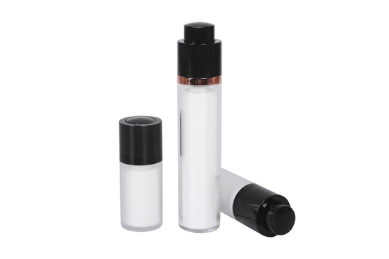15ml 30ml 50ml Twist Head Round As + PP Double-Layer Airless Bottle