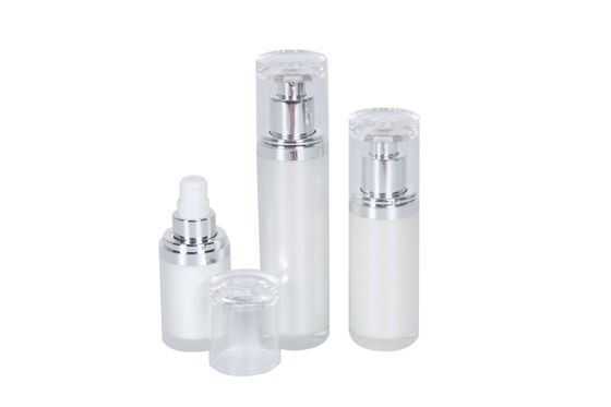 15ml Cylinder Cosmetic Pump Bottle 80g Eye Cream Jar Daily Facial Skincare Gift Set