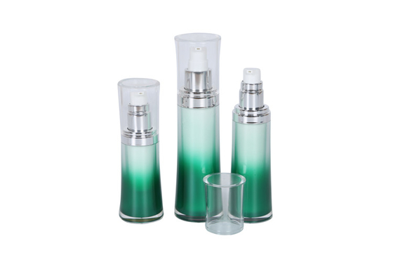 Cosmetic Serum Acrylic Lotion Bottle Skin Care Cream Jar Packaging Set