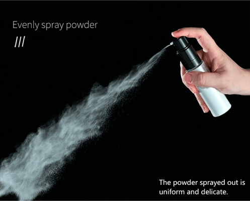 PET Plastic Powder Sprayer Bottle BPA Free 35ml 60ml Hair Container