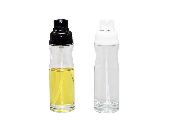 Refillable Food Grade Oil Sprayer Bottle 200ml Glass Mister Bottle For Cooking