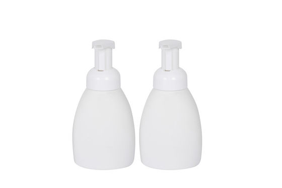 Ωοειδές 250ml PET Foamer αντλιών αφρίζοντας μπουκάλι σαπουνιών μπουκαλιών του προσώπου καθαρίζοντας